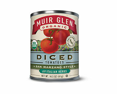 Muir Glen Organic Diced San Marzano Italian Herb Tomatoes