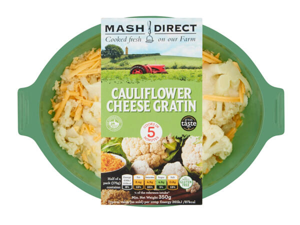 Mash Direct Cauliflower and Cheese Gratin
