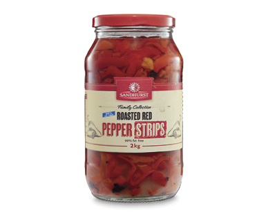 Roasted Red Pepper Strips 2kg