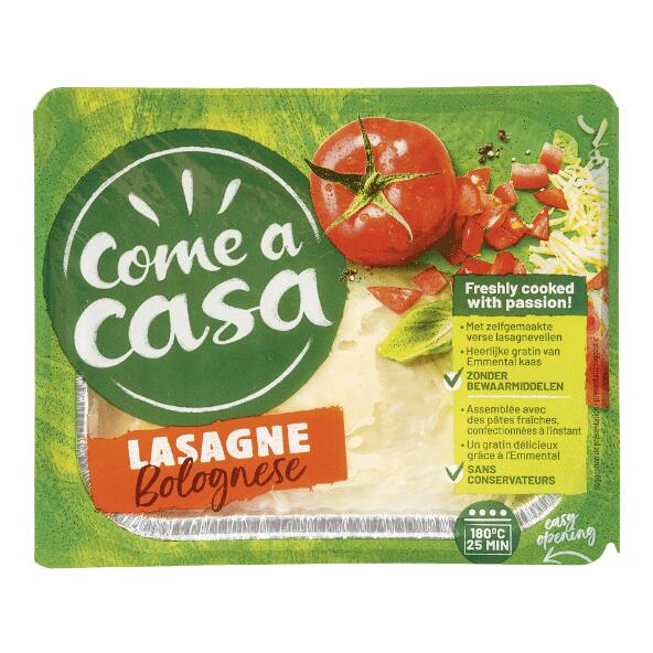 COME A CASA(R) 				Lasagne bolognaise