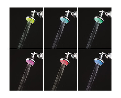 Easy Home 3-Function Color Changing LED Showerhead