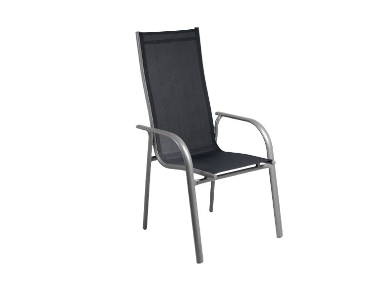 FLORABEST Aluminium Stacking Chair