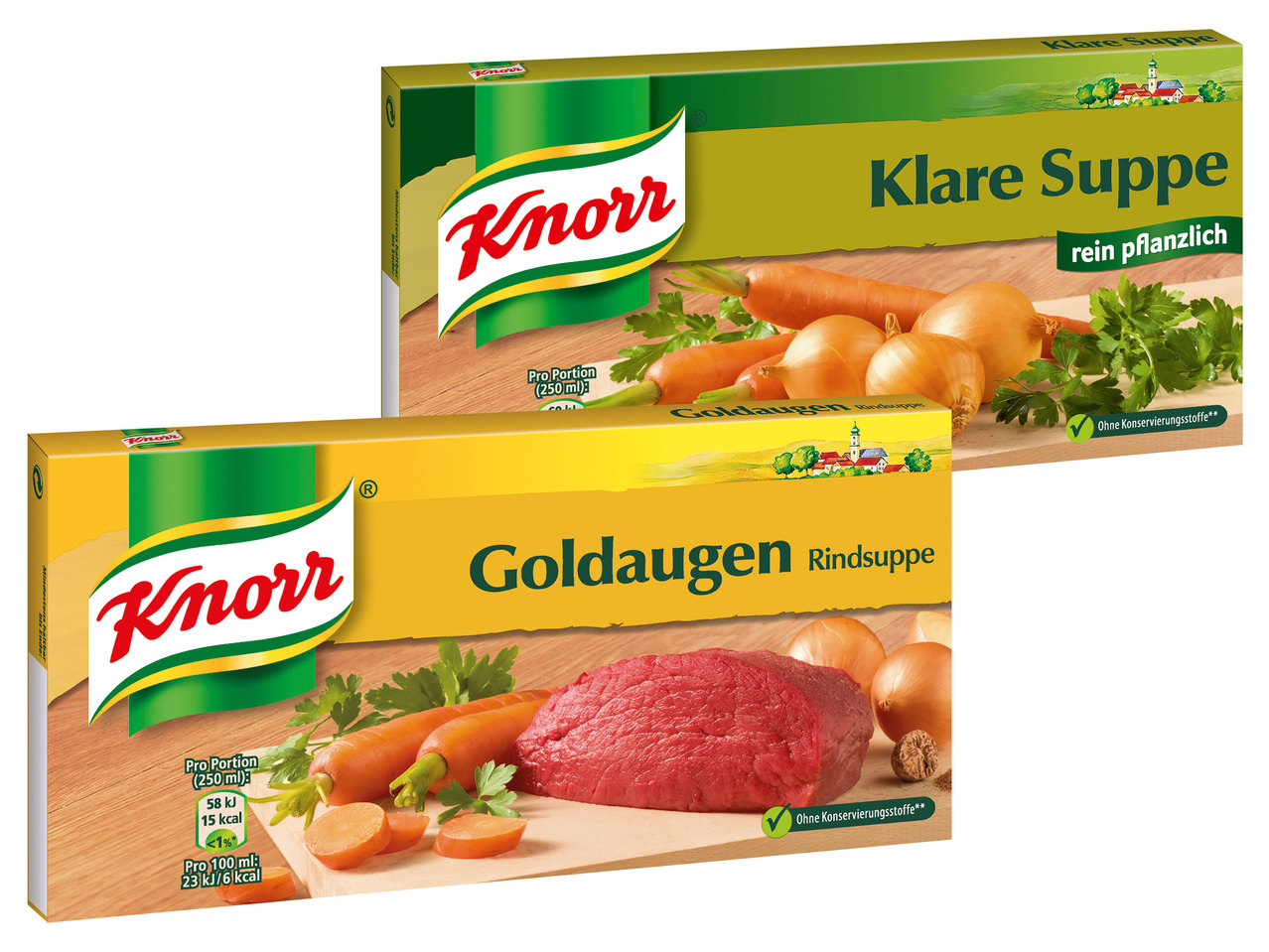 KNORR Goldaugen-, Gemüse oder Klare Suppe