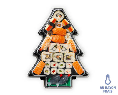 Sapin de Noël en sushis GOURMET