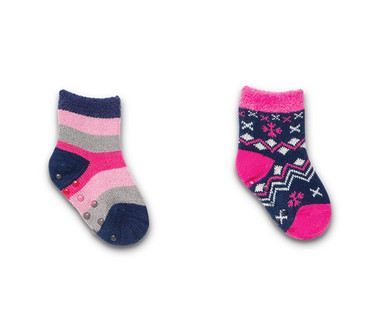 Lily & Dan Girls' 2-Pack Cabin Socks