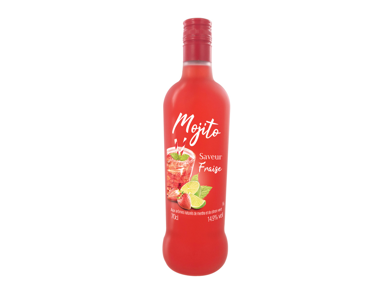Cocktail mojito saveur fraise1