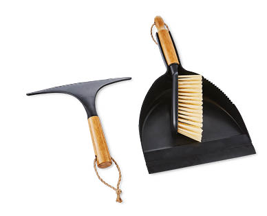 Dustpan, Brush and Squeegee Set