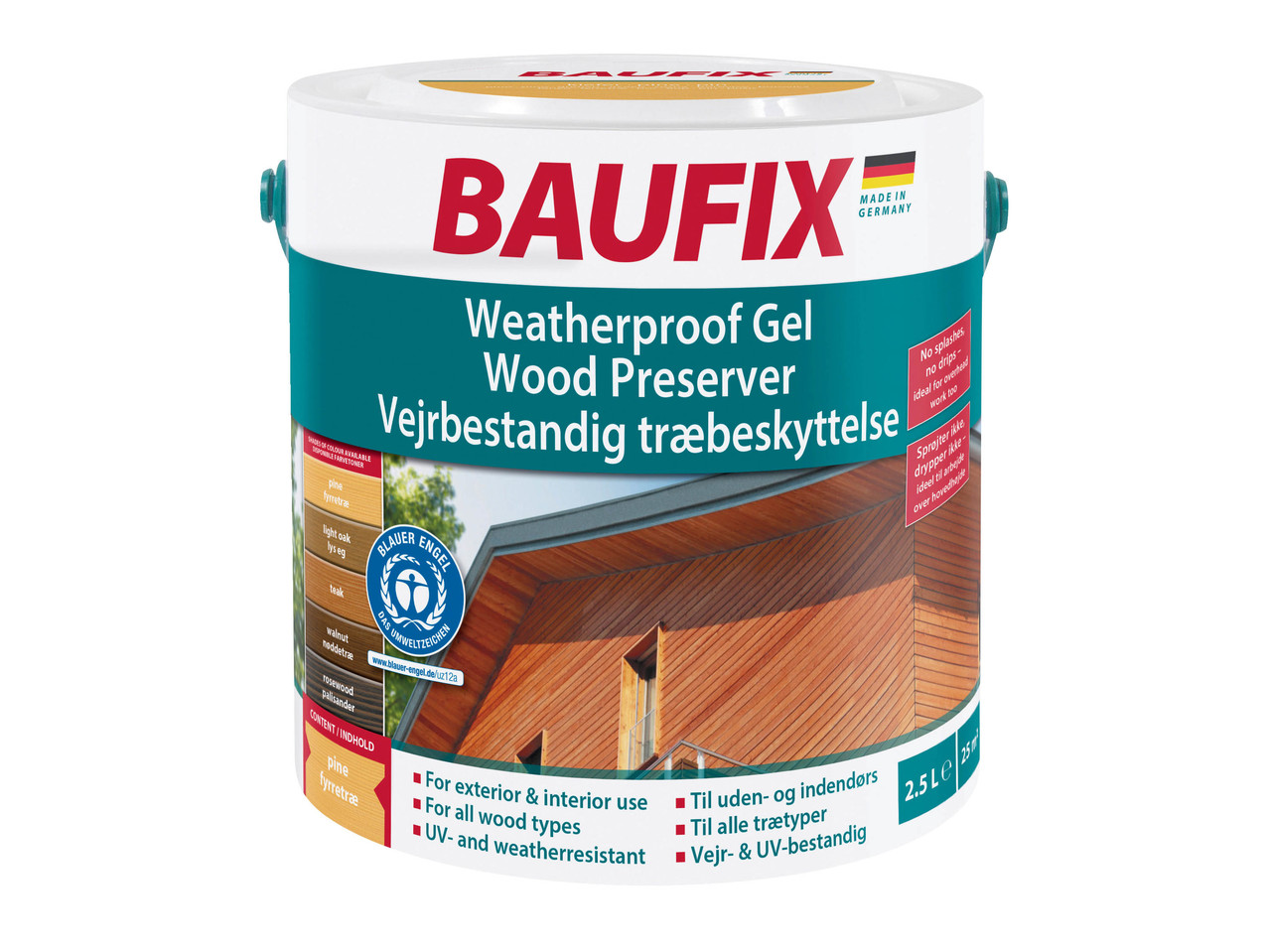 BAUFIX 2.5L Wood Weather Protection