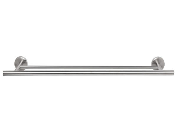 Stainless Steel Towel Rail / Stainless Steel Shelf with Glass Insert