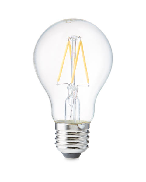 3W E27 Clear LED Glass Bulb