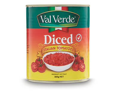 Val Verde Italian Diced Tomatoes 800g