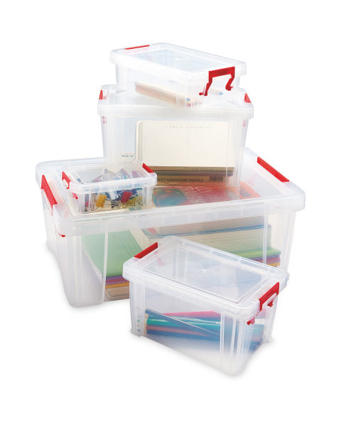 Allstore Storage Boxes 5-Pack