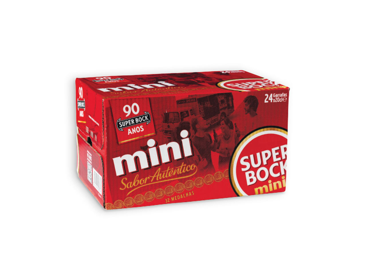 SUPER BOCK(R) Cerveja Mini Pack Económico