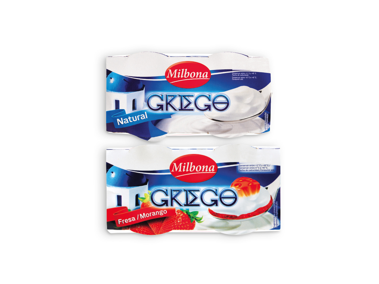 Iogurtes gregos selecionados MILBONA(R)