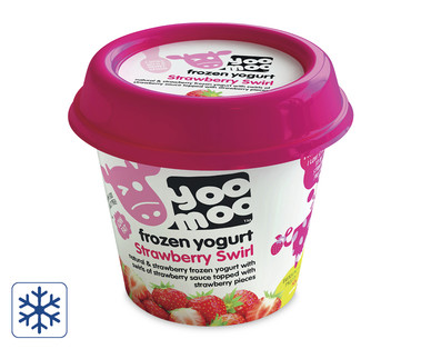 Yoo Moo Frozen Yogurt Strawberry Heaven