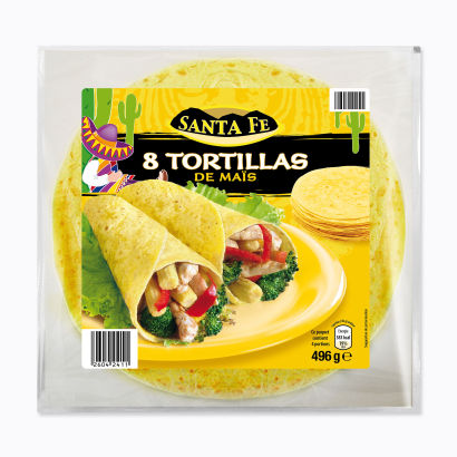 8 Tortillas de maïs