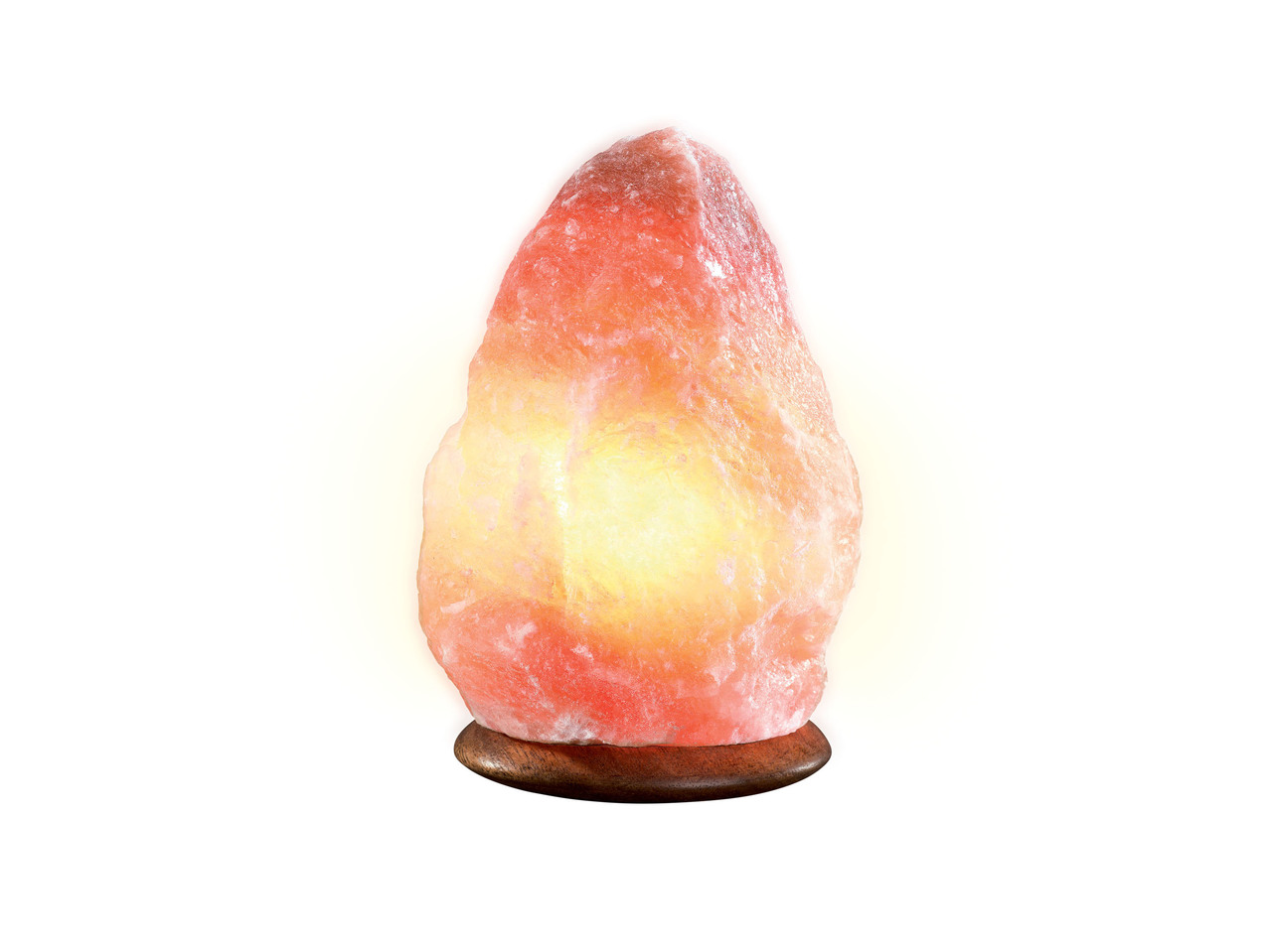 Illuminated Salt Crystal