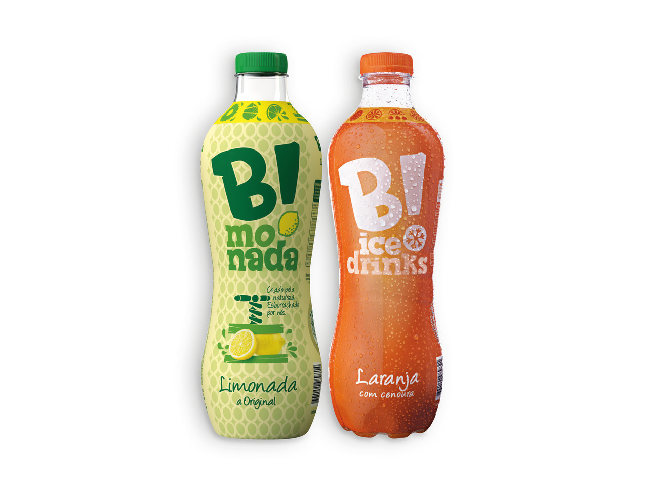 B!(R) Limonada / Ice Drink Laranja / Maçã