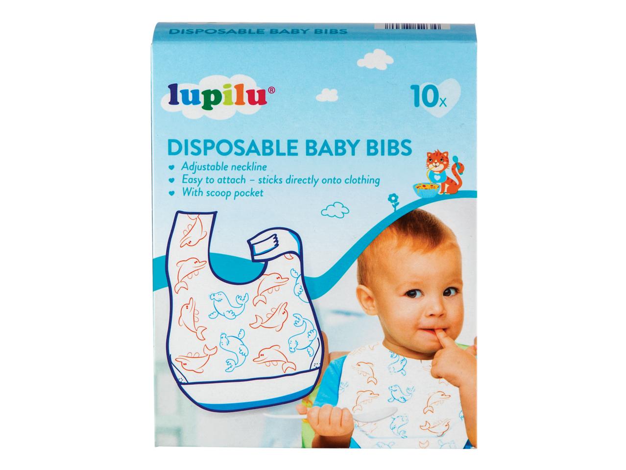 LUPILU Disposable Baby Bibs