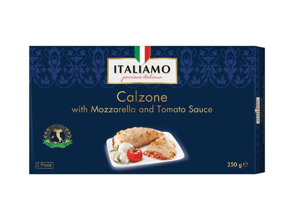 Calzone with Mozzarella & Tomato Sauce