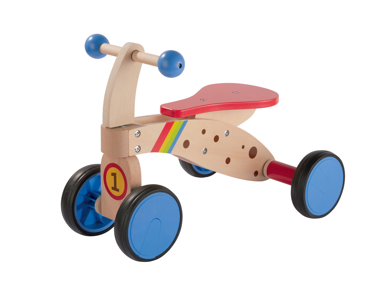 PLAYTIVE JUNIOR Kids' Wooden Trike/ Rocking Horse