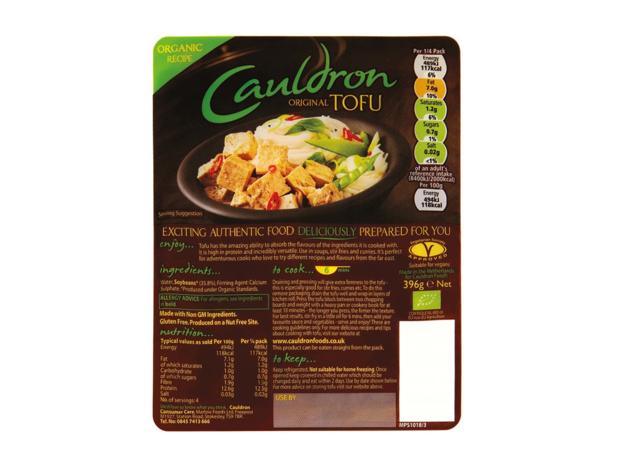 Cauldron Original Tofu