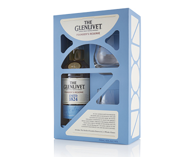The Glenlivet Founder's Reserve Gift Pack 700ml