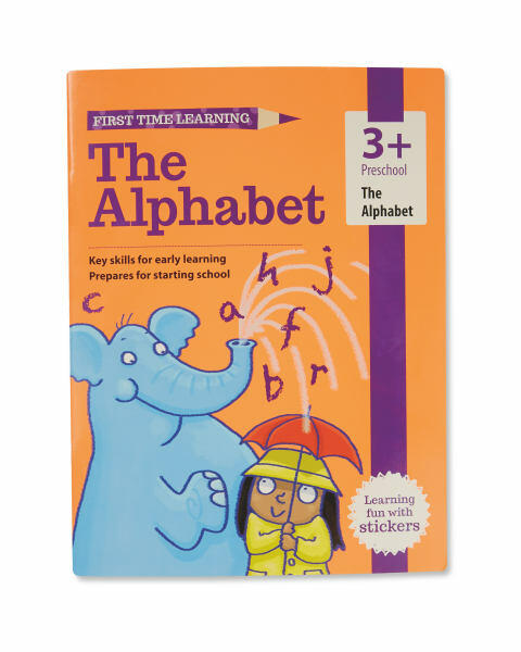Alphabet 3+ Educational Book