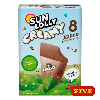 SUN LOLLY 
Creamy kakao