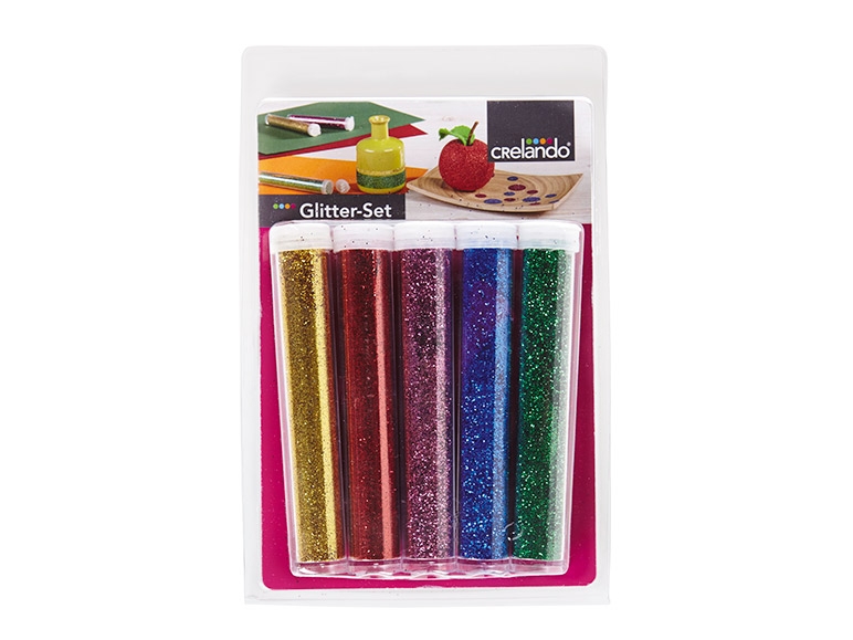 CRELANDO Glitter Craft Set