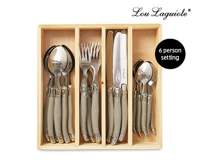 Lou Laguiole Cutlery Set 24 piece