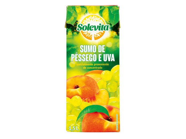 Solevita(R) Sumo de Maçã/ Pêssego e Uva