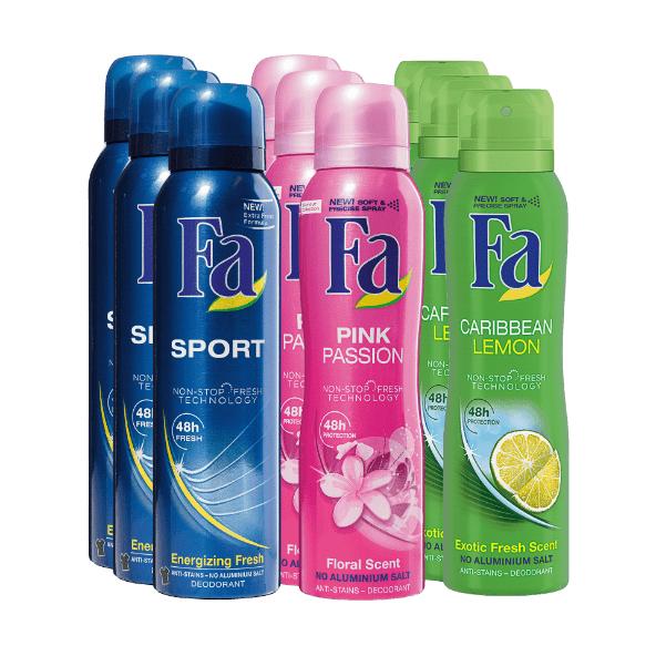 Fa deodorant 3-pack