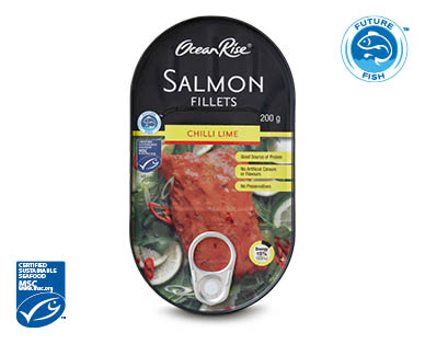 Salmon Fillets In Flavoured Sauces 200g