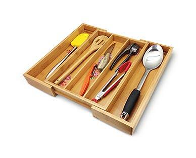 Easy Home Bamboo Kitchen Organizers