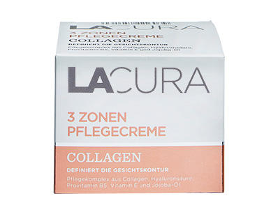 LACURA 3 Zonen Pflegecreme Collagen