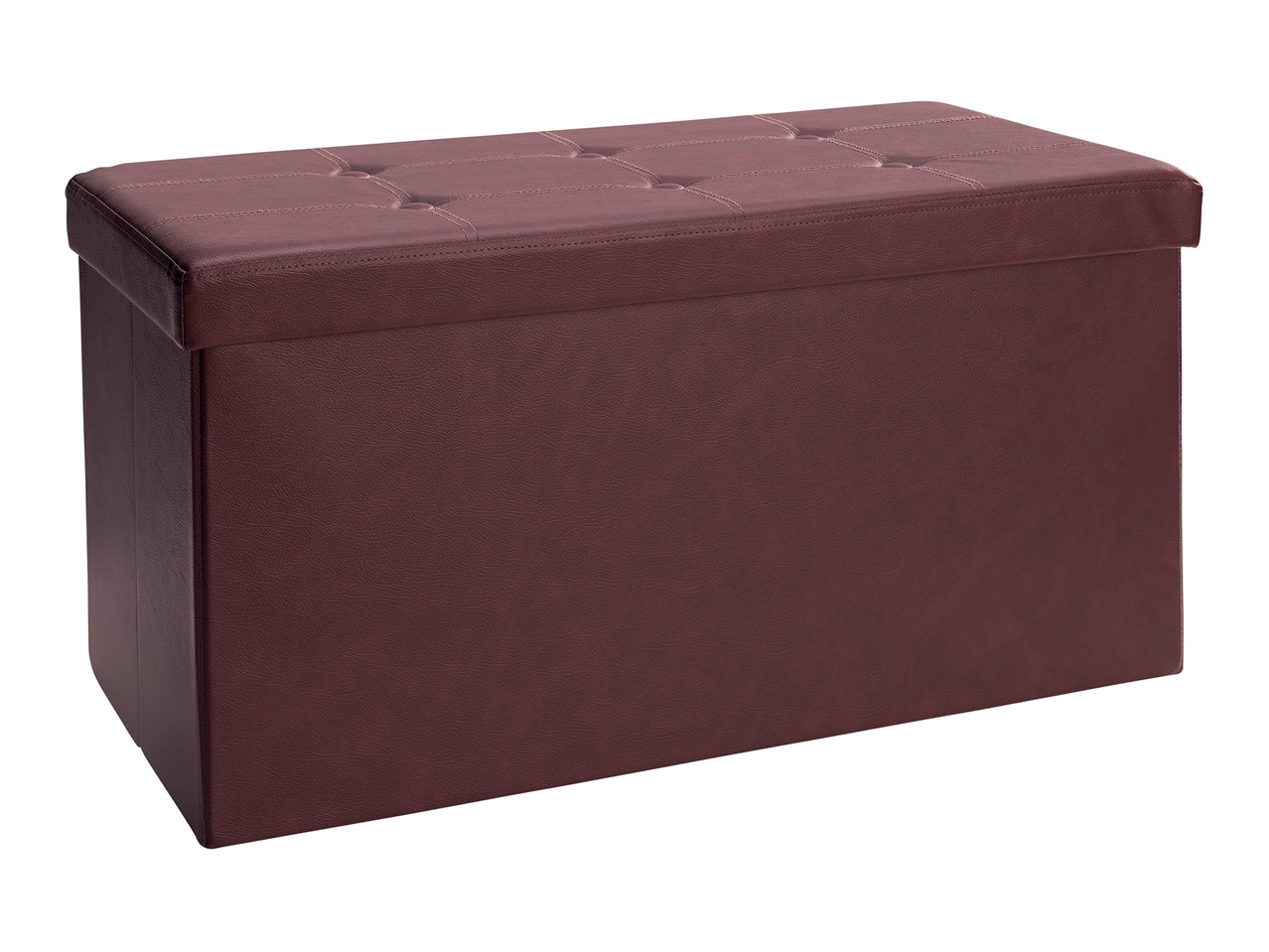 Livarno Living Faux Leather Storage Bench1