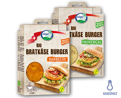 ZÜGER FRISCHKÄSE Bio-Bratkäse Burger