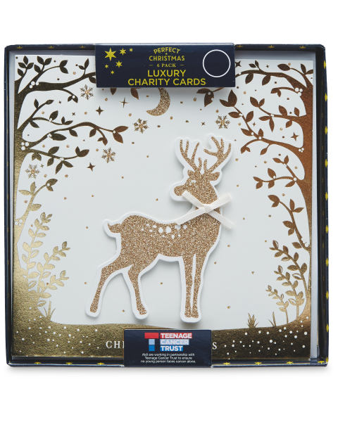 Charity Luxury Stag Christmas Cards