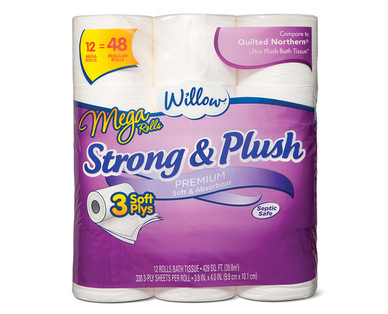 Willow 3-Ply Bath Tissue