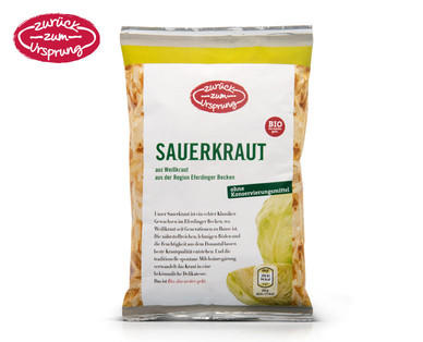 ZURÜCK ZUM URSPRUNG BIO-Sauerkraut