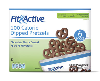 Fit & Active 100 Calorie Dipped Pretzels