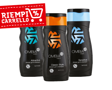 OMBIA MEN Doccia & shampoo 2 in 1