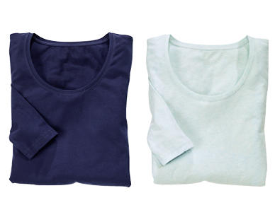 blue motion 2 Langarm-Basic-Shirts