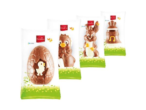 Decorated Milk Chocolate Easter Figures