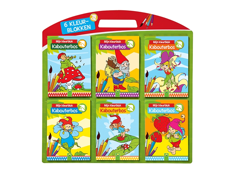 Set de mini-livres de coloriage