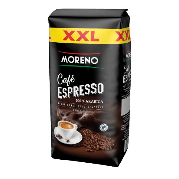 MORENO(R) 				Espresso-Kaffeebohnen