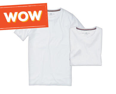 ROYAL CLASS 
 T-shirt da uomo in cotone BIO, confezione da 2