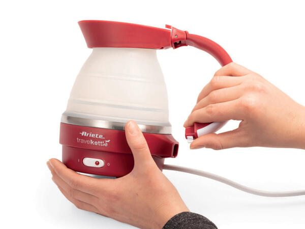 Electric Silicone Folding Travel Kettle