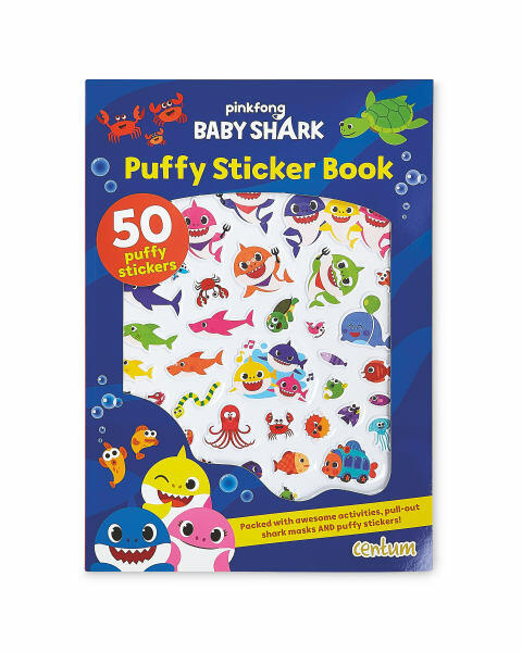 Baby Shark Puffy Sticker Book
